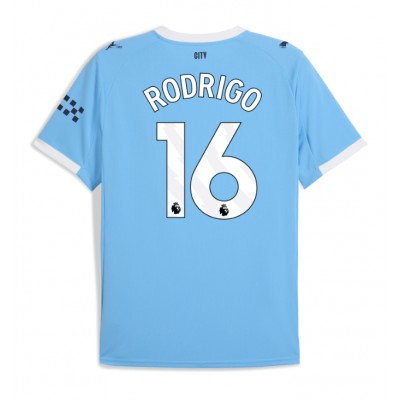 Manchester City Rodri Hernandez #16 Domaci Dres 2025-26 Kratak Rukav Manchester City Rodri Hernandez #16 Domaci Dres 2025-26 Kratak Rukav